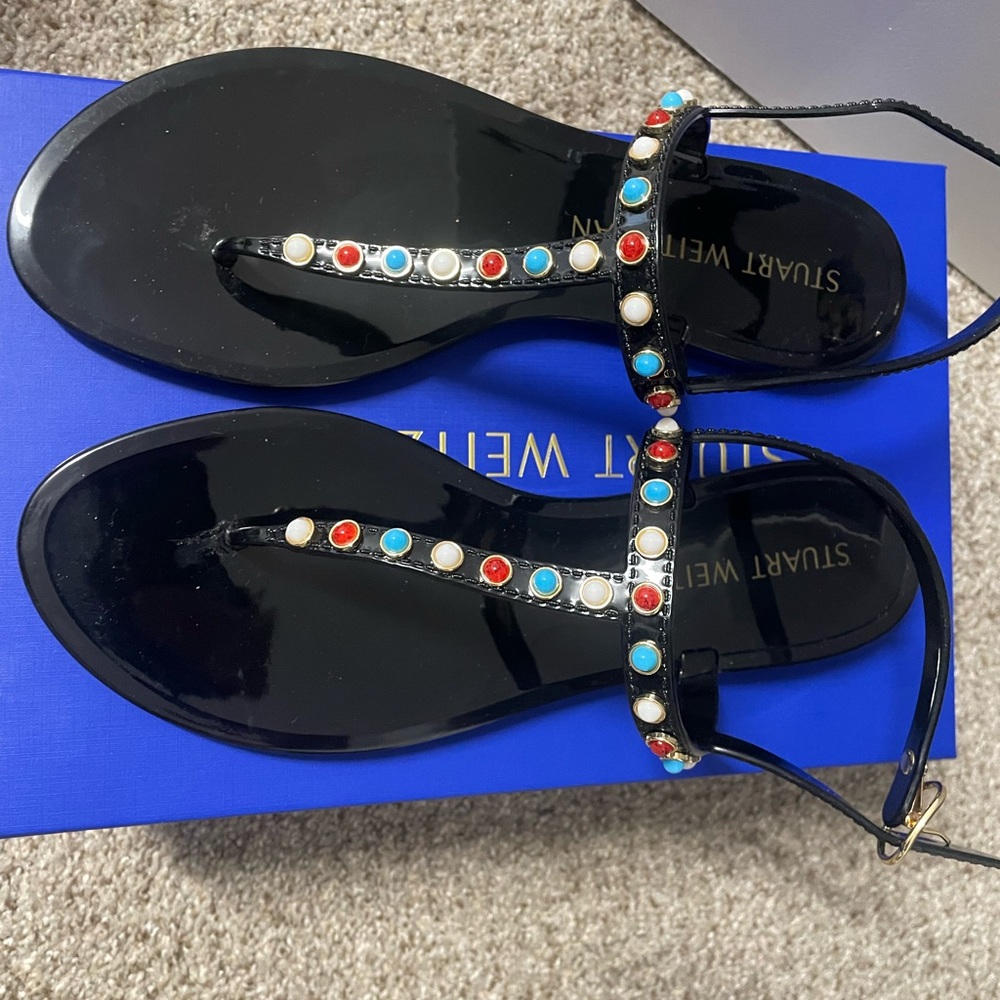 Stuart Weitzman Strap Sandals - image 2